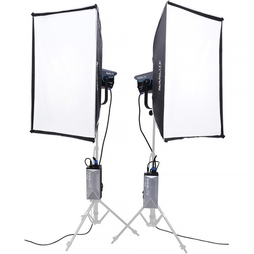 کیت نور نانلایت Nanlite FC-500B Bi-Color LED Spotlight (2-Light Kit)